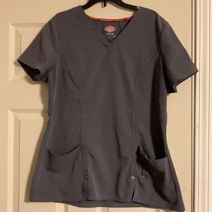 Light grey dickies scrub top